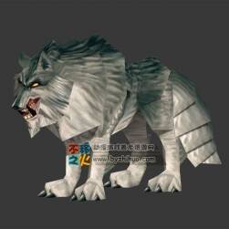 猙獰的狼 Max模型