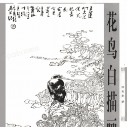 花鳥白描畫譜 PDF格式參考